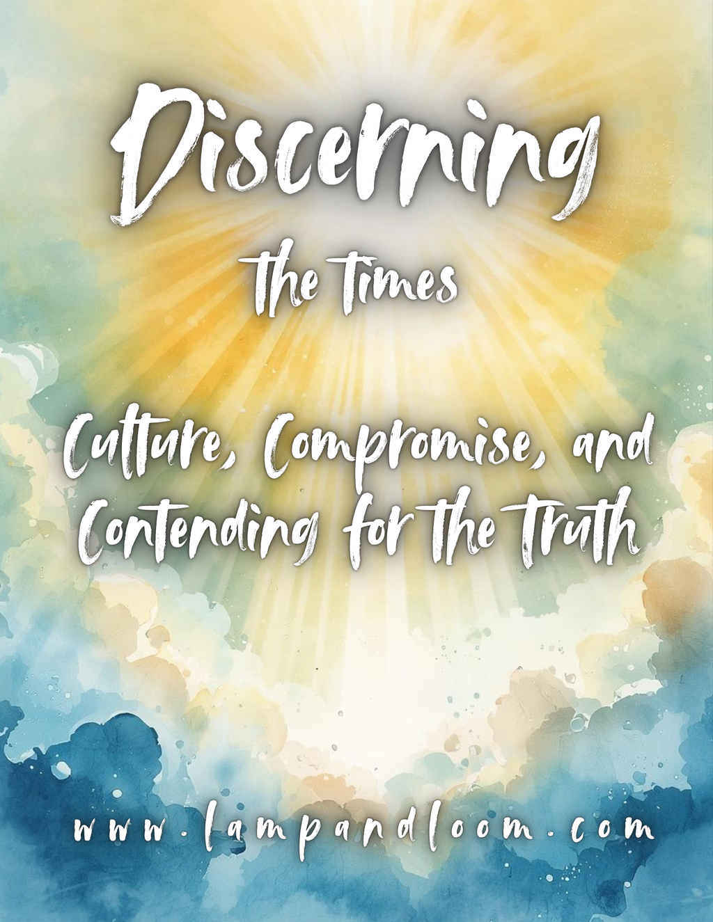 "Discernment" 4-Week Study + Checklist