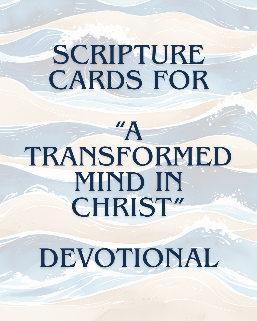 Scripture Cards: A Transformed Mind in Christ Devo